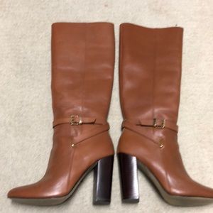 Ava And Aidan leather tan boots